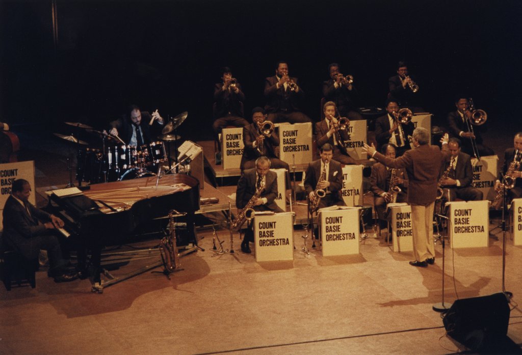 Detail of Count Basie Orchestra by Brian Foskett