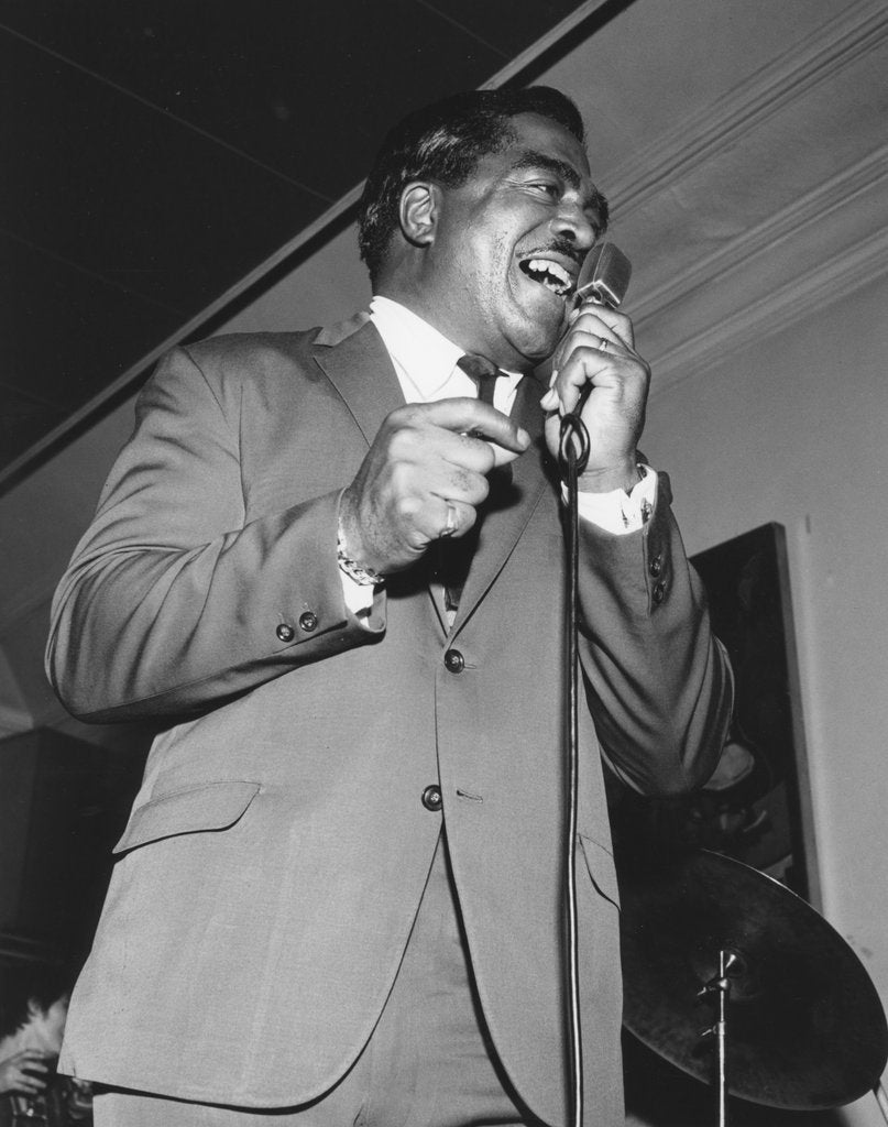 Detail of Jimmy Witherspoon by Brian Foskett