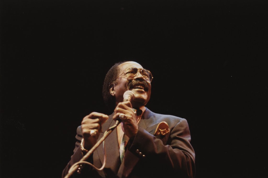 Detail of Jimmy Witherspoon by Brian Foskett