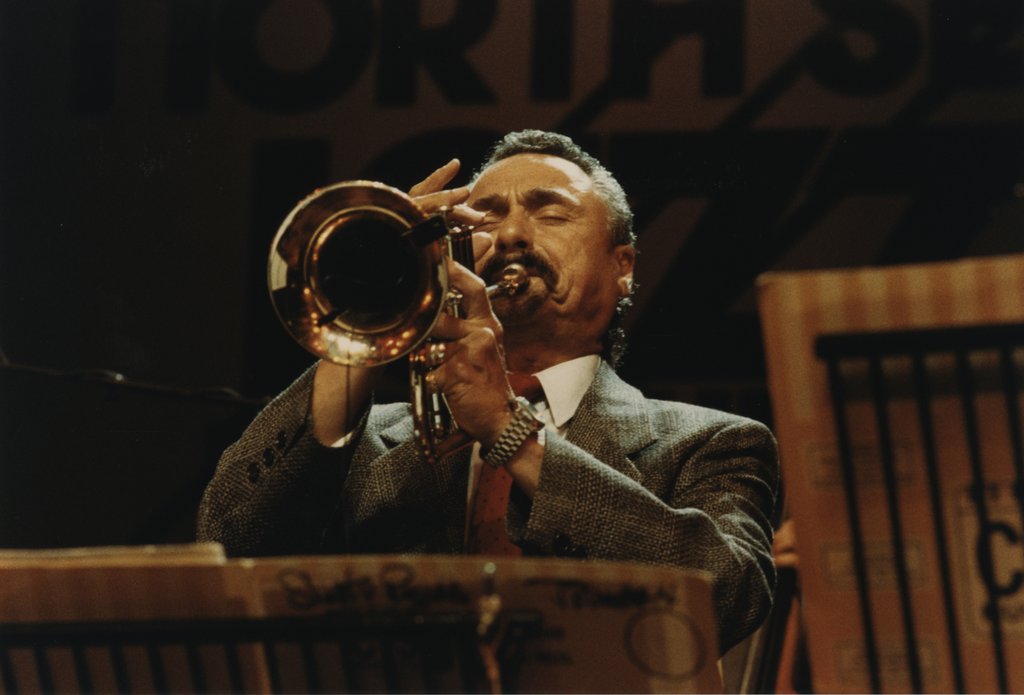 Detail of Shorty Rogers by Brian Foskett