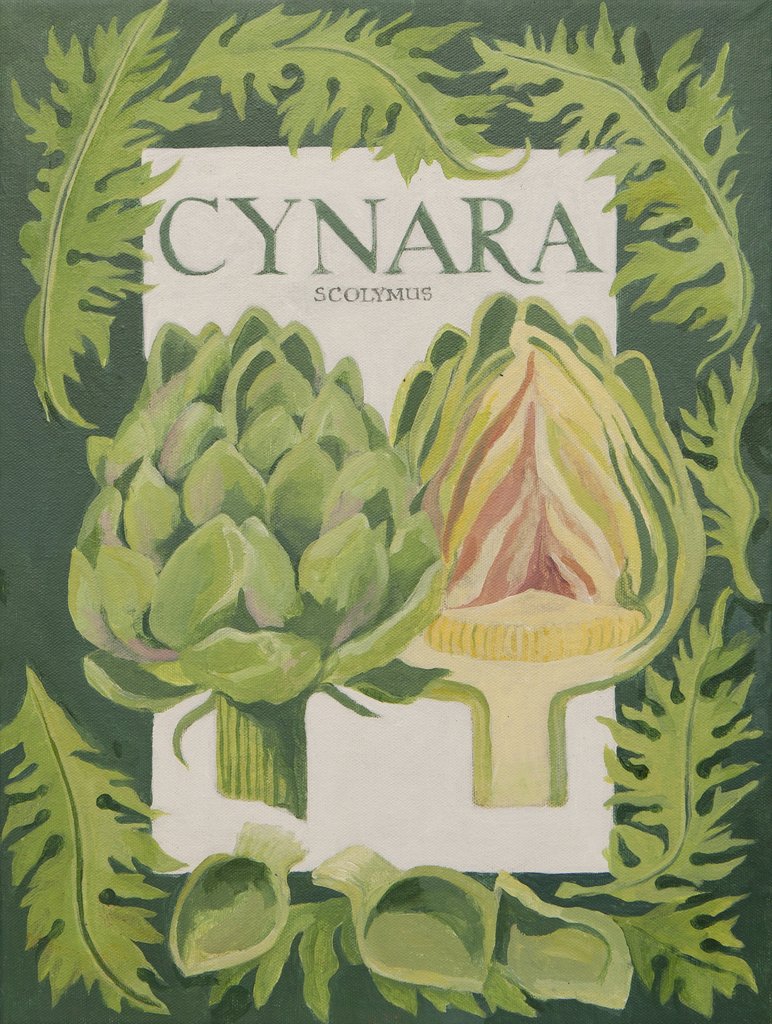 Detail of Cynara by Jennifer Abbott