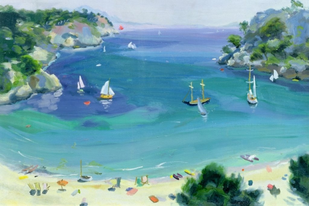 Detail of Cala Galdana, Minorca, 1979 by Anne Durham