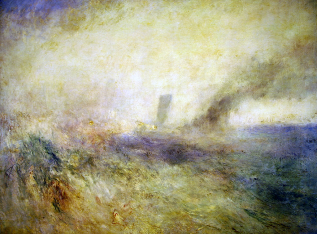 Detail of Folkestone by Joseph Mallord William Turner