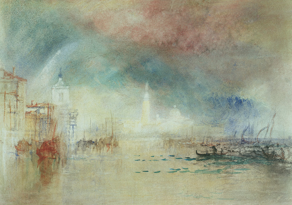 Detail of View of Venice from La Giudecca by Joseph Mallord William Turner