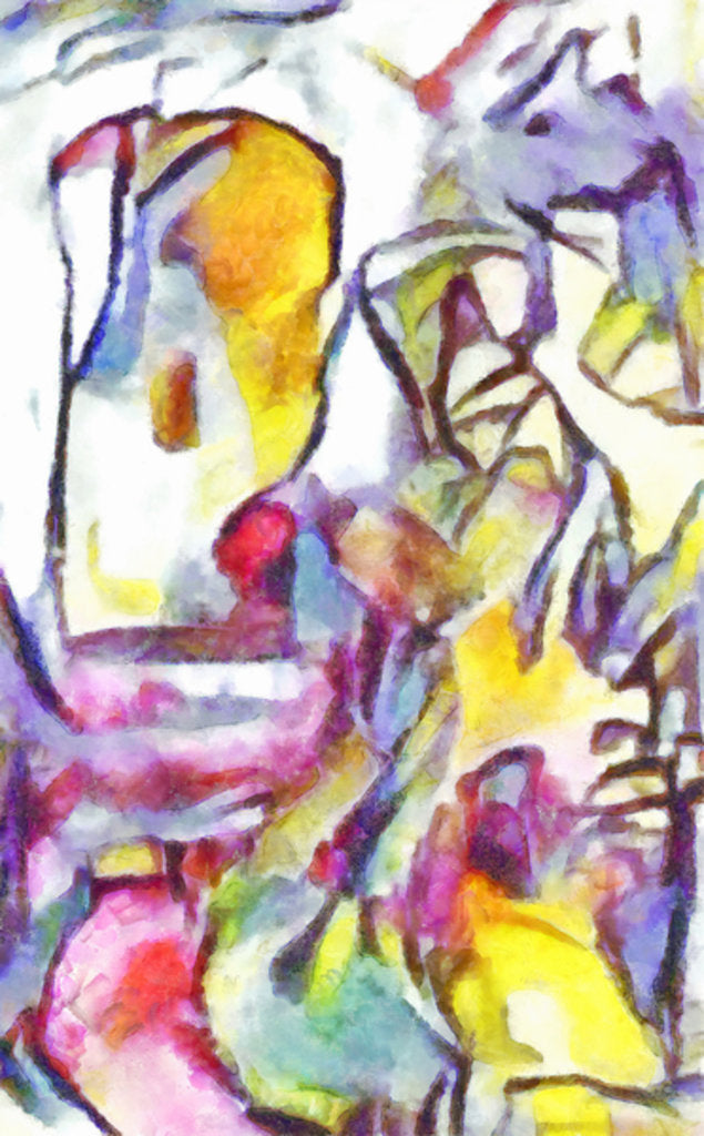 Detail of Spring view, 2016 by Alex Caminker