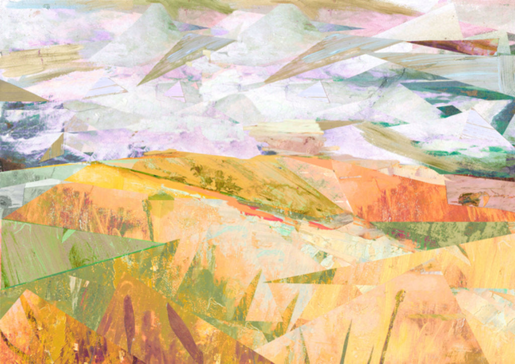 Detail of Summer Fields, 2017 by David McConochie