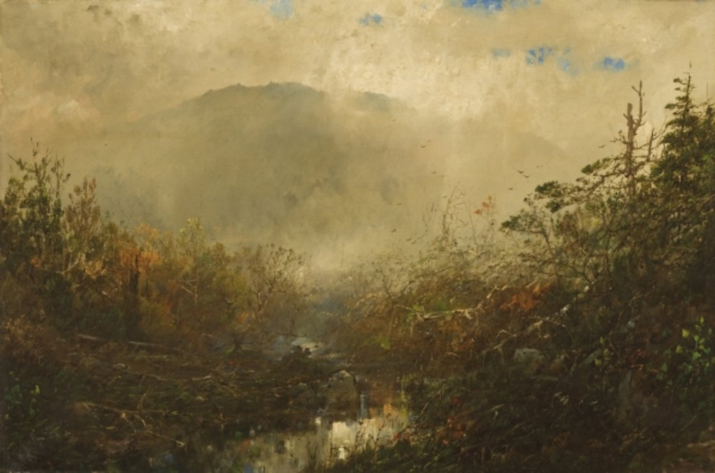 Detail of Coming Storm in the Adirondacks by William Sonntag