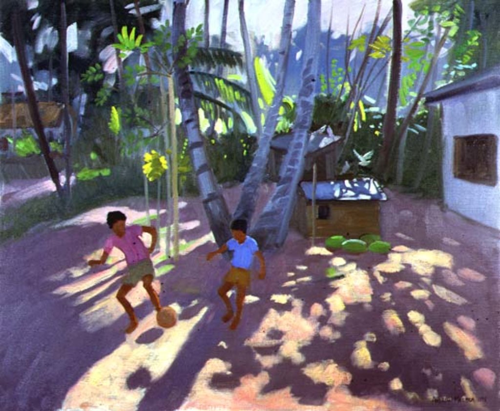 Detail of Football, Bentota, Sri Lanka, 1998 by Andrew Macara