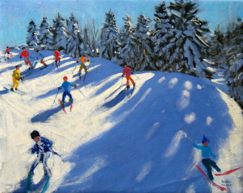 Detail of La Plagne by Andrew Macara