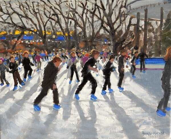 Detail of Winter Wonderland, Hyde Park, London, 2015 by Andrew Macara