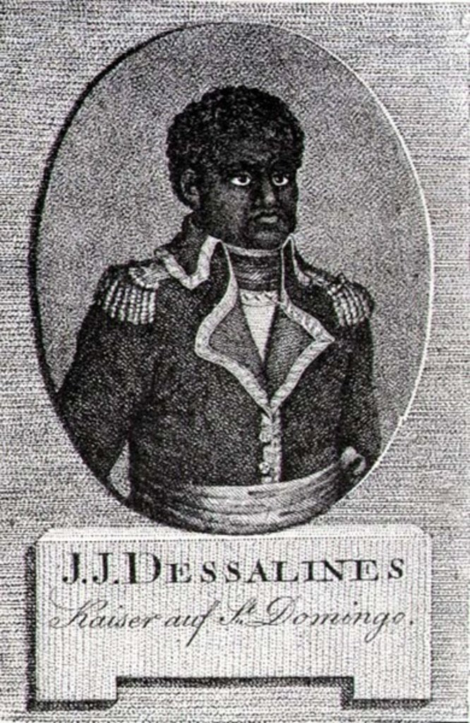 Detail of Portrait of Jean-Jacques Dessalines by American School