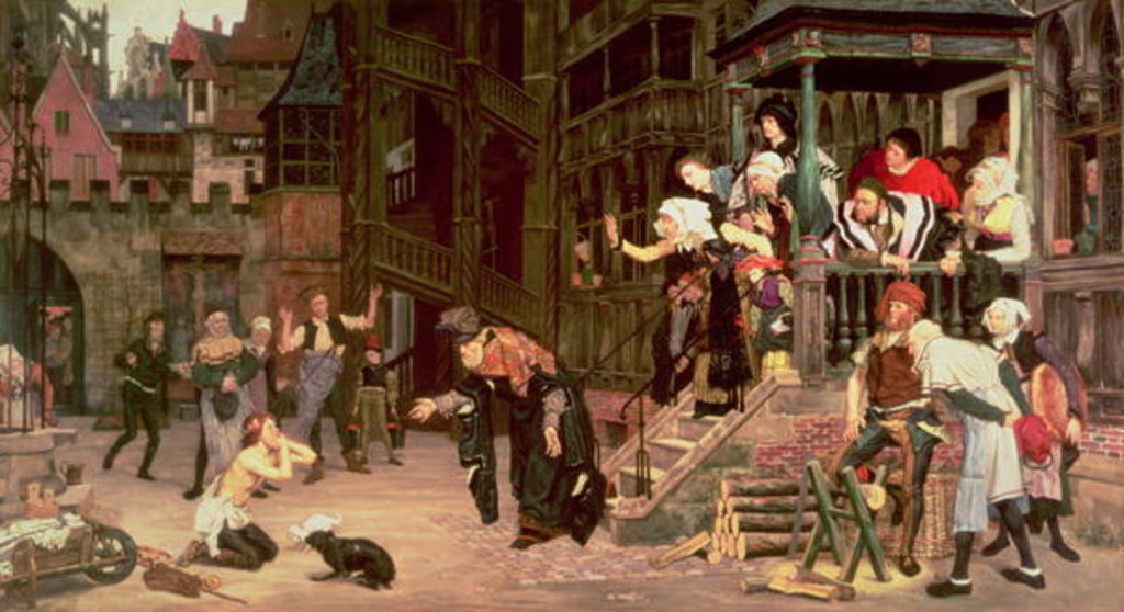 Detail of The Return of the Prodigal Son, 1862 by James Jacques Joseph Tissot