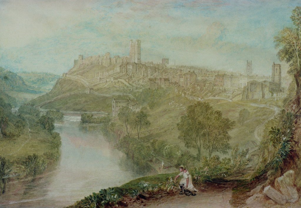 Detail of Richmond, Yorkshire by Joseph Mallord William Turner