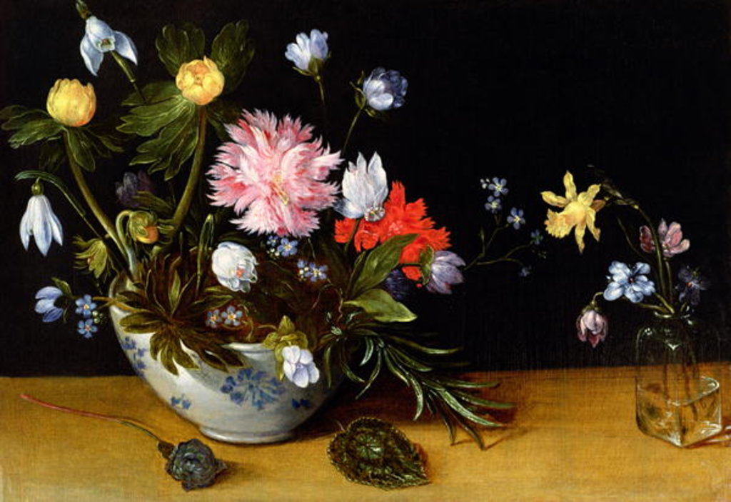 Detail of Still Life of Flowers by Jan the Younger Brueghel