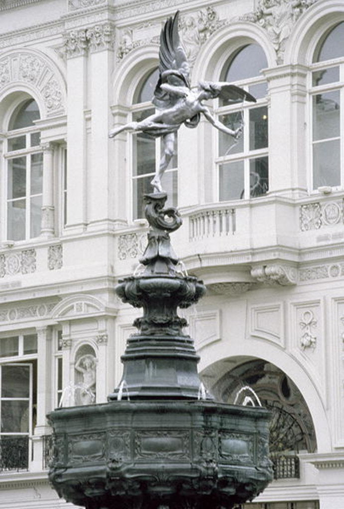 Detail of Eros, Piccadilly Circus by Anonymous