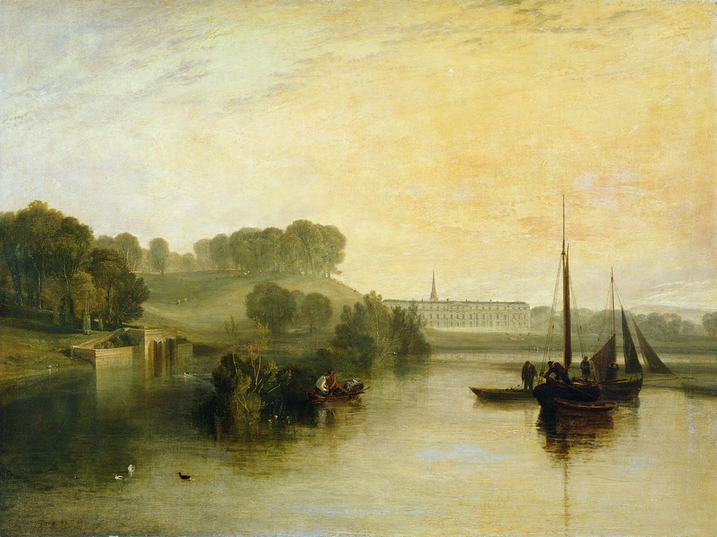 Detail of Petworth, Sussex, the Seat of the Earl of Egremont: Dewy Morning, 1810 by Joseph Mallord William Turner