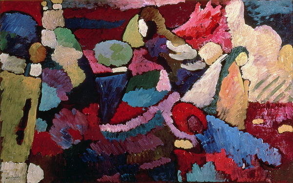 Detail of Improvisation, 1910 by Wassily Kandinsky