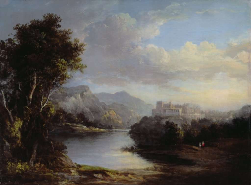 Detail of Classical Landscape by Alexander Nasmyth