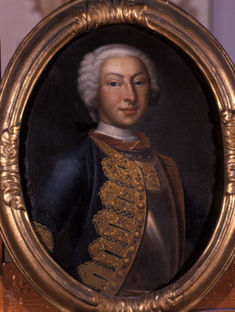 Detail of Moritz, Prince of Sachsen-Gotha-Altenburg by German School