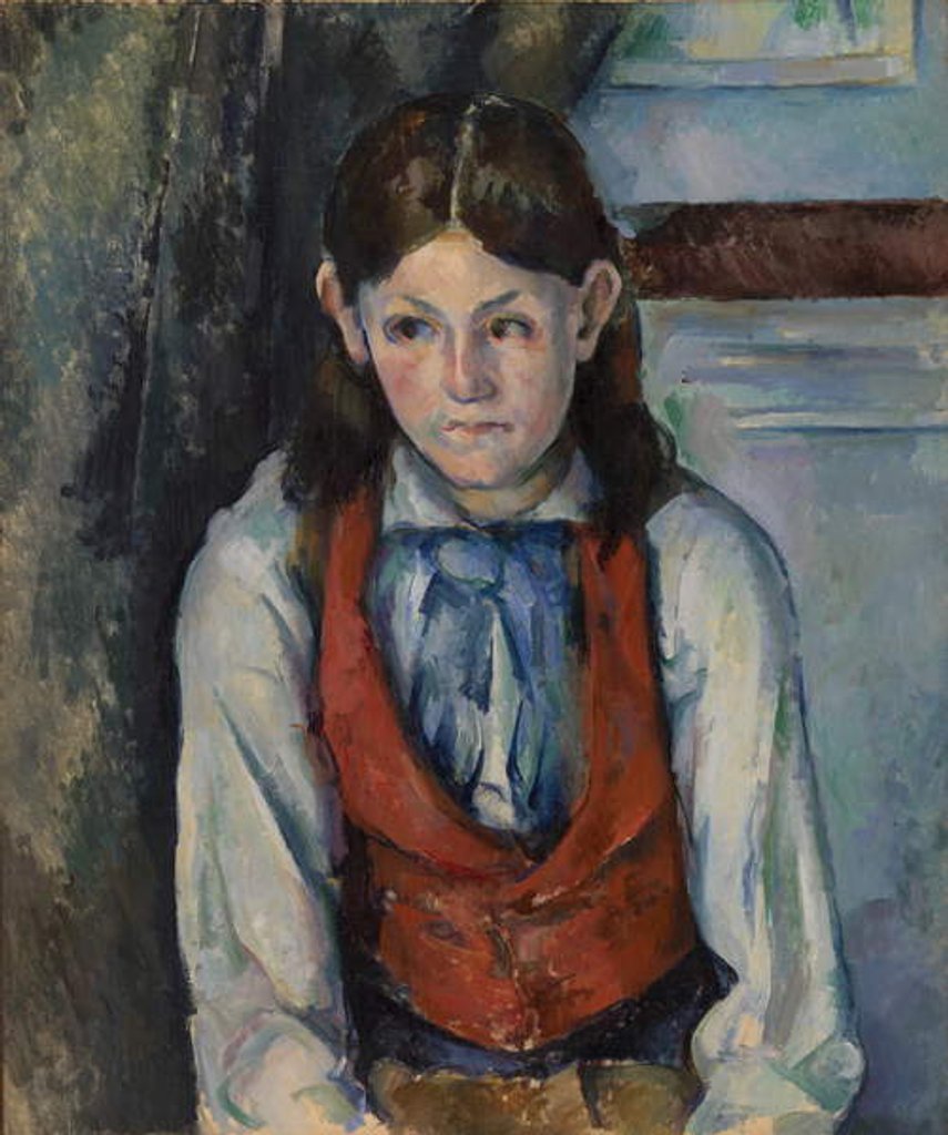 Detail of Boy in a Red Vest, 1888-90 by Paul Cezanne