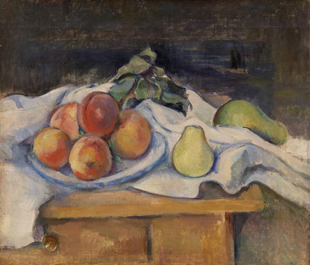 Detail of Fruit on a Table, 1890-93 by Paul Cezanne