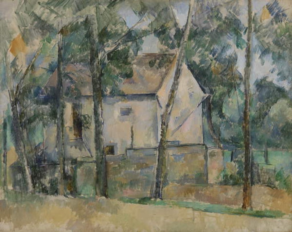 Detail of House and Trees, 1888-90 by Paul Cezanne