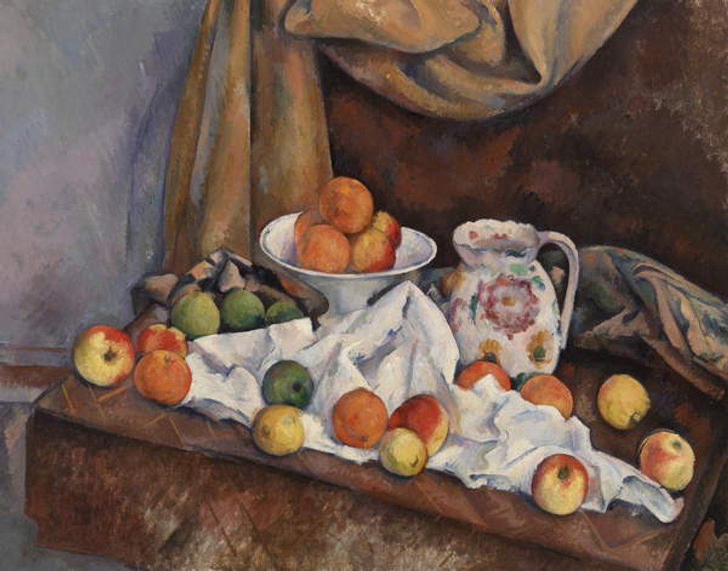 Detail of Still Life, 1892-94 by Paul Cezanne