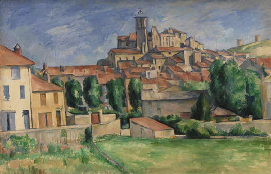 Detail of Gardanne c.1885 by Paul Cezanne