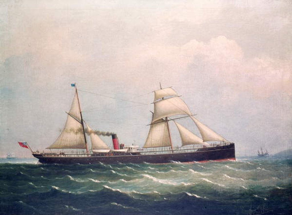 Detail of S.S Fooksang by Unknown Artist