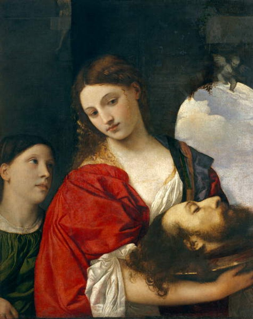 Detail of Salome with the Head by Titian