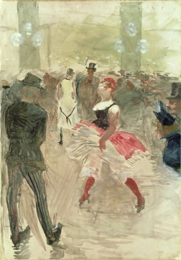 Detail of At the Elysee, Montmartre, 1888 by Henri de Toulouse-Lautrec