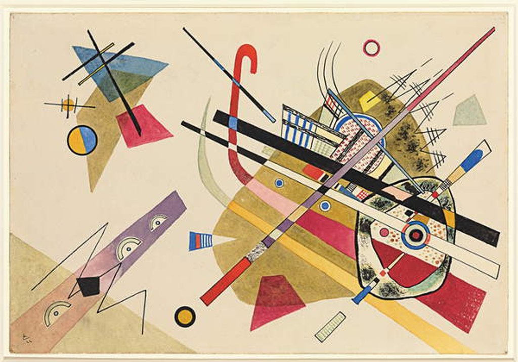 Detail of Untitled by Wassily Kandinsky