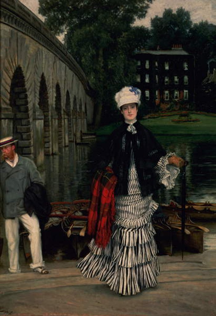 Detail of The Return from the Boating Trip, 1873 by James Jacques Joseph Tissot