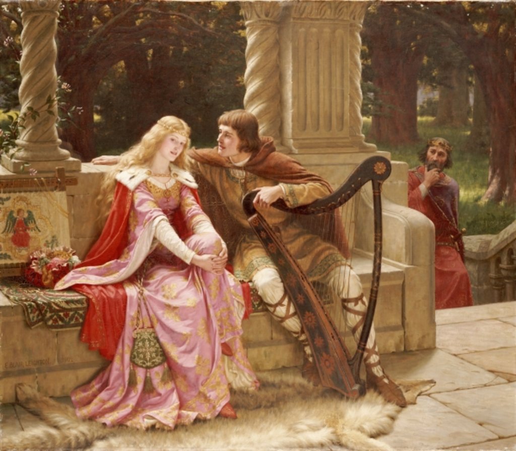 Detail of The End of the Song, 1902 by Edmund Blair Leighton