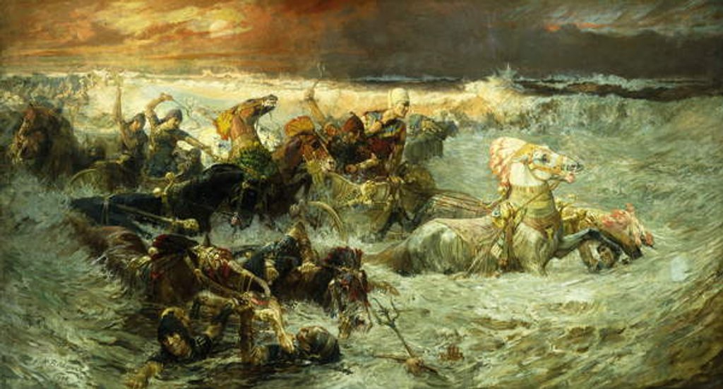 Detail of The Reuniting of the Waters, 1900 by Frederick Arthur Bridgman