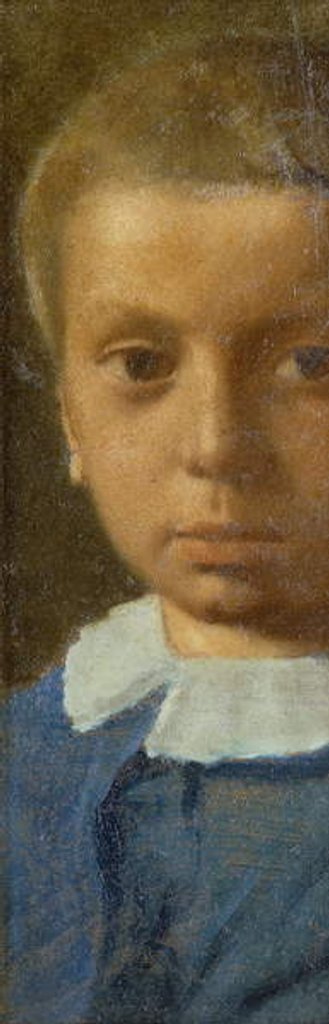 Detail of The Child in Blue; L'Enfant en Bleu, c.1853-54 by Edgar Degas