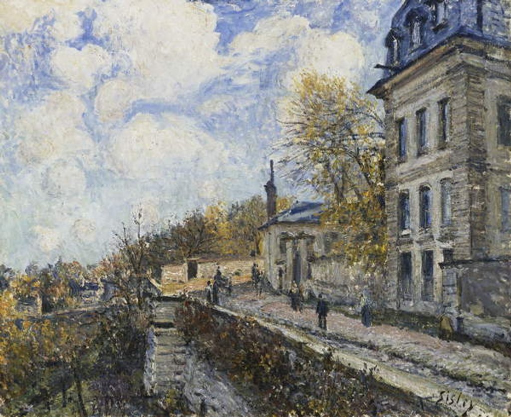 Detail of Factory at Sevres; La Manufacture de Sevres, 1879 by Alfred Sisley