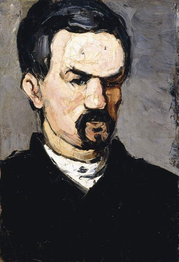 Detail of Uncle Dominique, c.1866 by Paul Cezanne