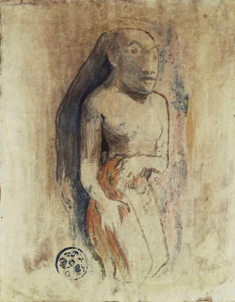 Detail of Oviri, 1894 by Paul Gauguin