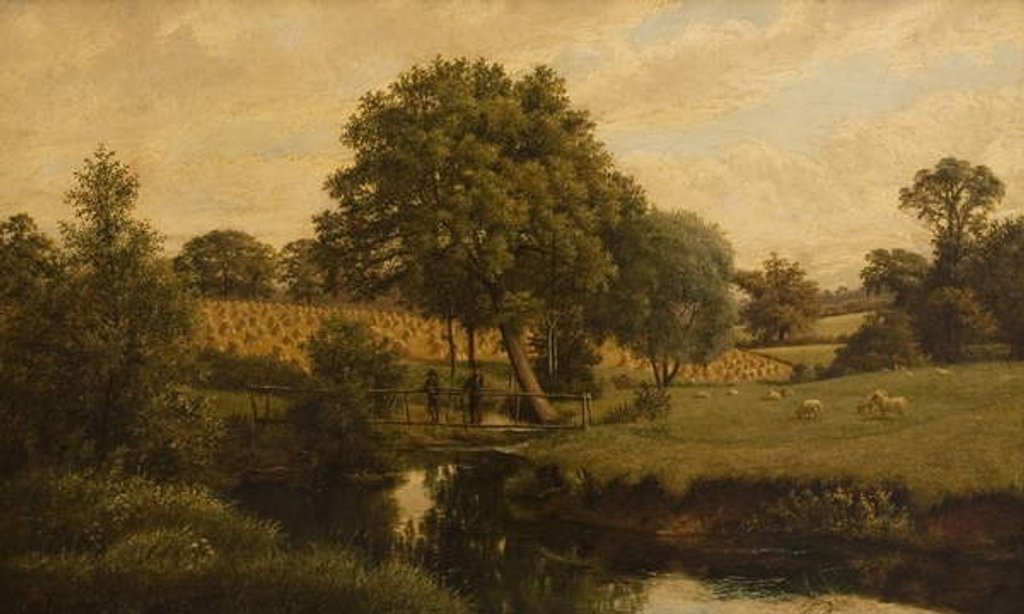 Detail of Finham Brook near Coventry, 1888 by John Anderson