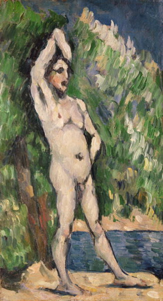 Detail of Standing Nude, 1875-77 by Paul Cezanne