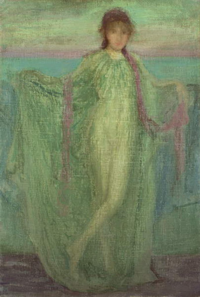 Detail of Annabel Lee by James Abbott McNeill Whistler