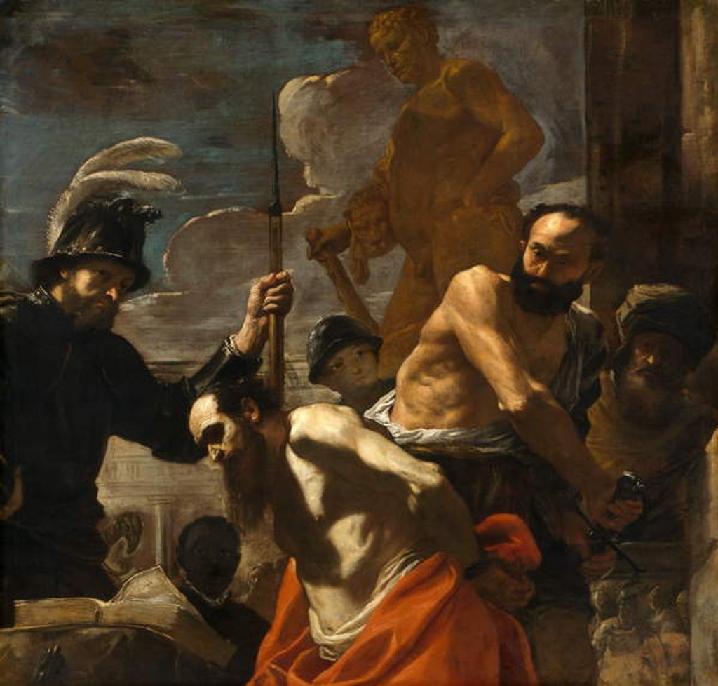 Detail of The Martyrdom of St. Paul, c.1656-59 by Mattia Preti