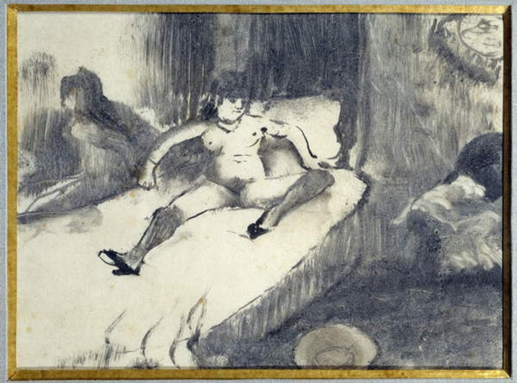 Detail of Rest On The Bed, 1879 by Edgar Degas