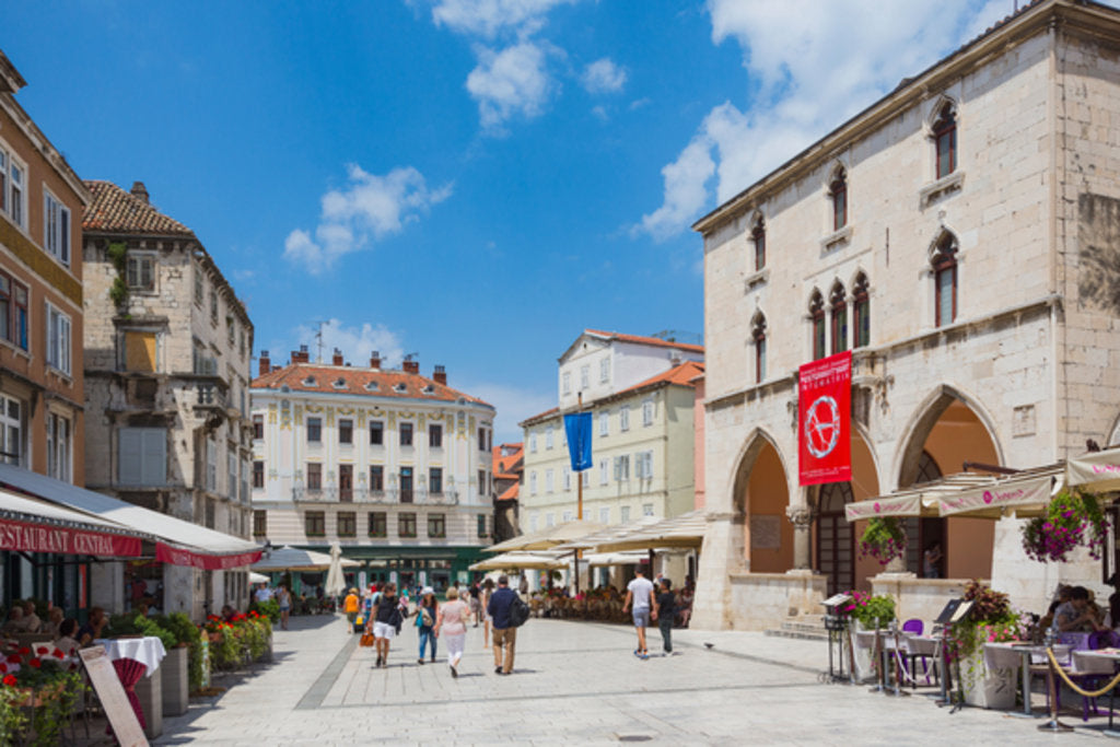 Detail of People's Square, Split by Anonymous