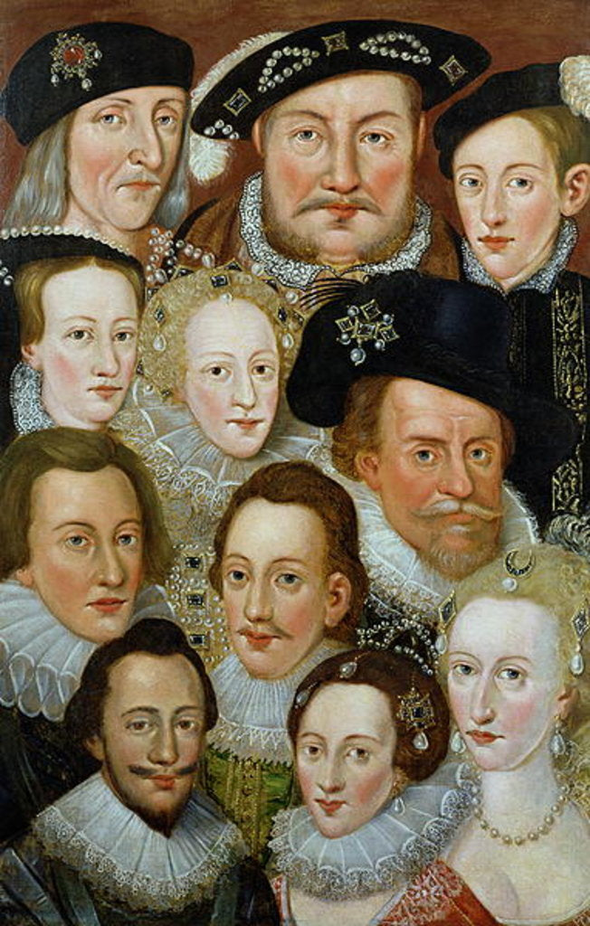 Detail of European Royalty by English School