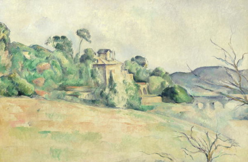 Detail of Landscape in the Midi, c.1885-87 by Paul Cezanne