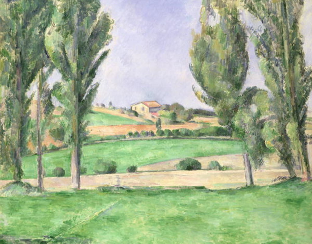 Detail of Provencal Landscape, c.1885-87 by Paul Cezanne