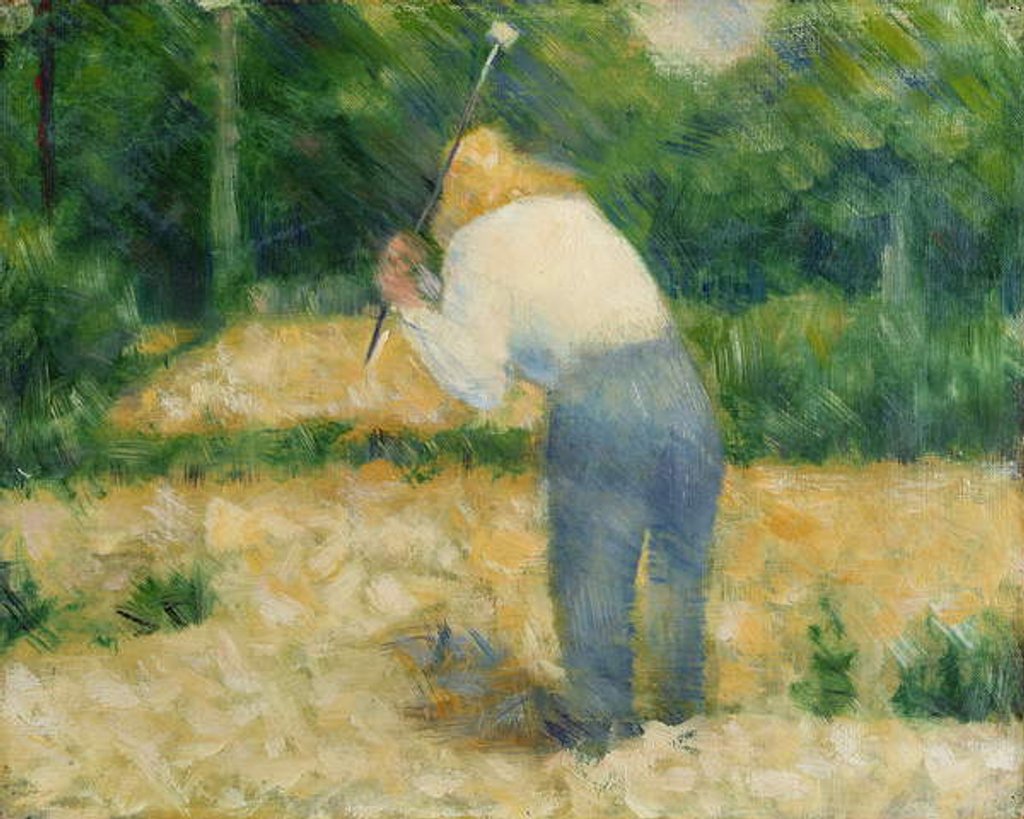 Detail of The Stonebreaker, c.1882 by Georges Pierre Seurat