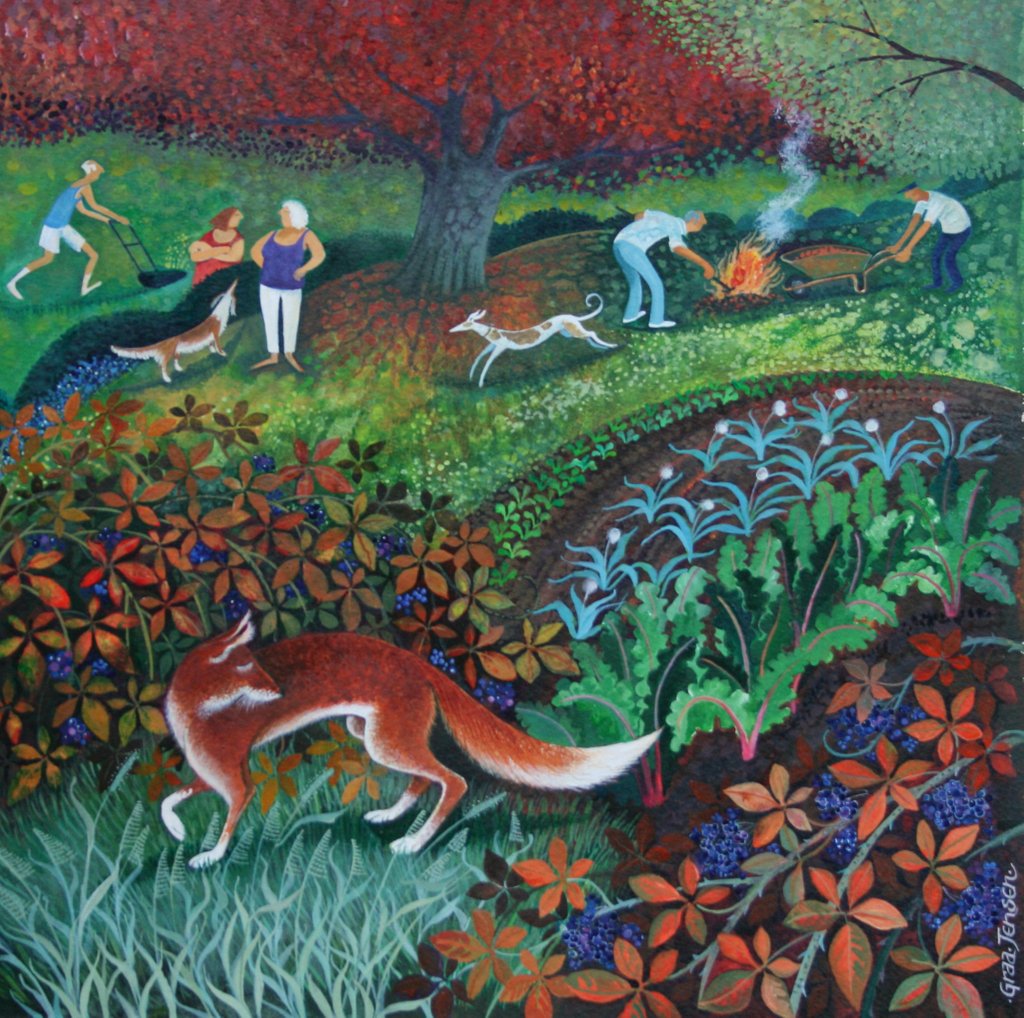 Detail of Mr Fox by Lisa Graa Jensen